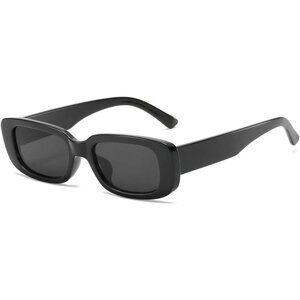 Trendy Rectangle Sunglasses Women and Men Retro Square UV400 Fashion Shades
